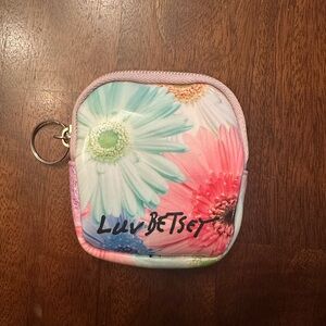 Betsey Johnson Floral Coin Purse